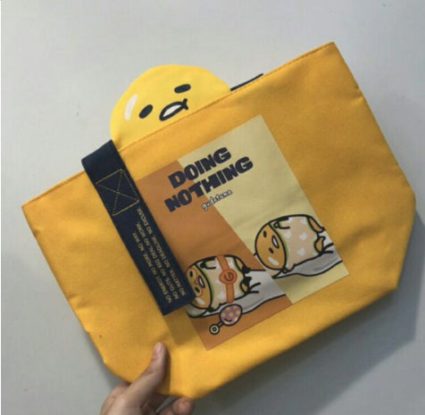 Sanrio Gudetama Watsons Limited 12" Mini Tote Bag Yellow Ver