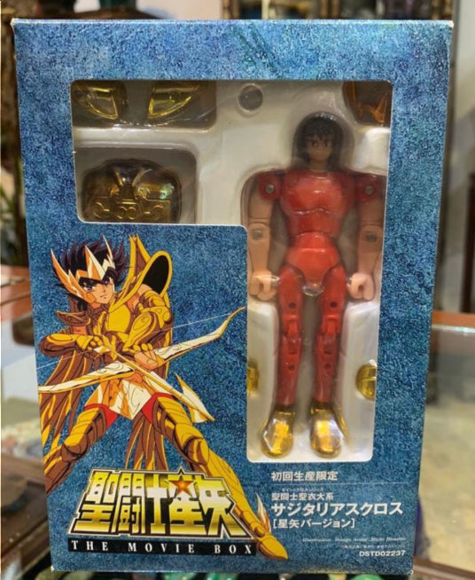 Bandai Saint Seiya Bronze Myth Cloth The Movie Box Gold Sagittarius Action Figure