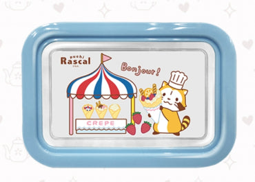 Puchi Rascal The Raccoon Desserts Taiwan 7-11 Limited 6 Microwavable Glass Lunch Box Set