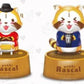 Puchi Rascal The Raccoon Desserts Taiwan 7-11 Limited 4 Music Dancing Trading Collection Figure Set