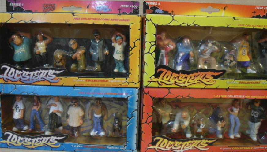 Lil Locsters Series 1 2 3 4 Trading Collection Figure Set