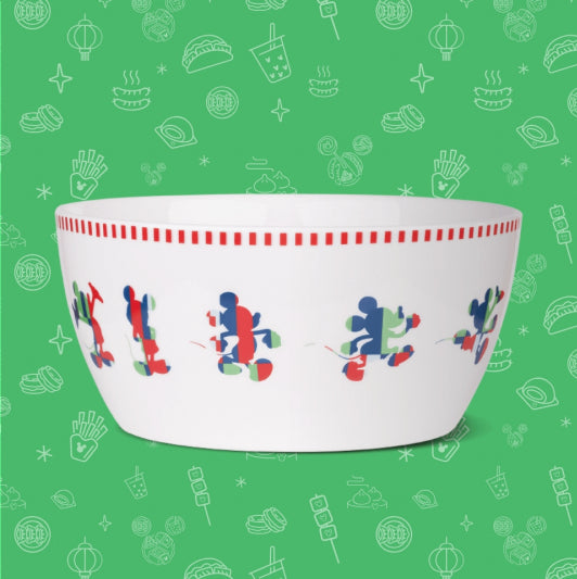 Disney 90th Anniversary Taiwan Family Mart Limited Mickey Mouse Ceramics Bowl