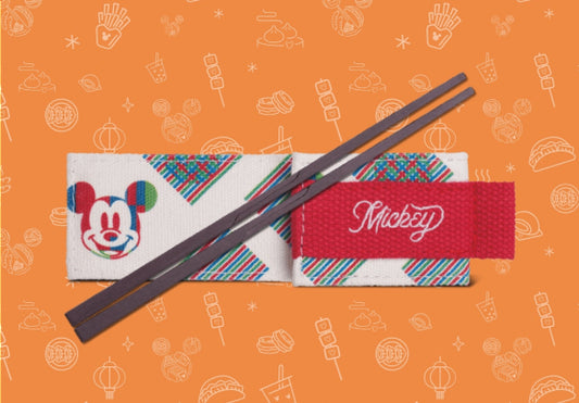 Disney 90th Anniversary Taiwan Family Mart Limited Mickey Mouse Chopsticks