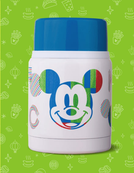 Disney 90th Anniversary Taiwan Family Mart Limited Mickey Mouse Stainless Steel 500ml Thermos Can
