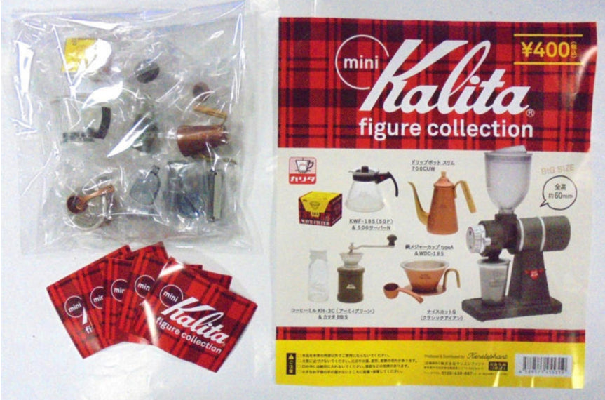 Kaiyodo Gashapon Mini Kalita Collection 5 Figure Set