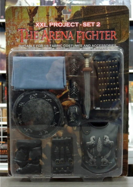 Kaustic Plastik 12" 1/6 XXL Project Set 2 The Arena Fighter Action Figure