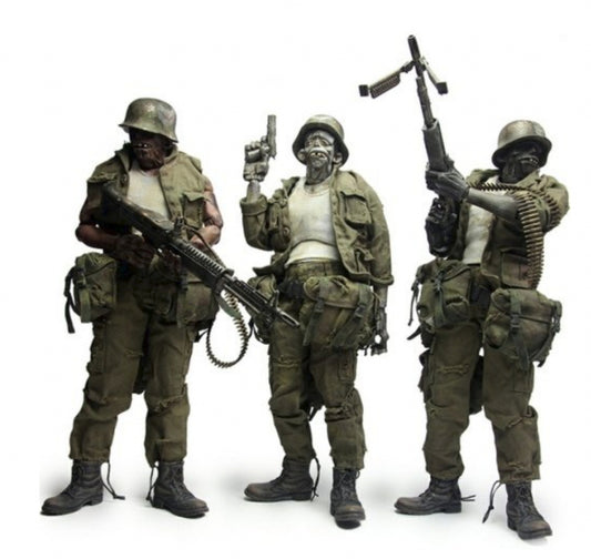 ThreeA 3A Toys 2013 Ashley Wood Adventure Kartel Dead Easy Corp 3 12" Vinyl Figure Set