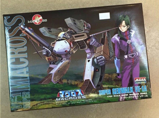 ARII 1/100 Robotech Macross Real Type Series No 28 Super Gerwalk VF-1A Plastic Model Kit Figure