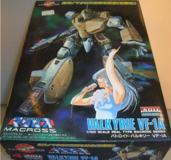 ARII 1/100 Robotech Macross Real Type Series No 04 Valkyrie VF-1A Plastic Model Kit Figure