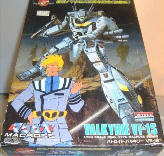 ARII 1/100 Robotech Macross Real Type Series No 02 Valkyrie VF-1S Plastic Model Kit Figure