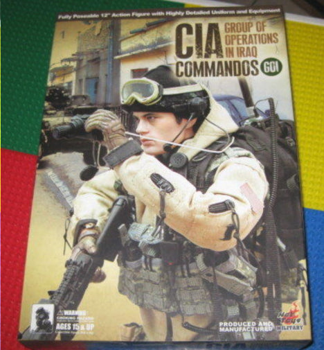 Hot Toys 1/6 12" CIA Commandos Action Figure