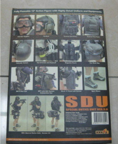 Hot Toys 1/6 12" SDU Special Duties Unit Ver 3.0 Limited Edition Action Figure