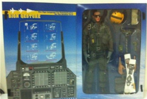 Hot Toys 1/6 12" U.S. Air Force Combat Aircrew Pilot White Ver Action Figure
