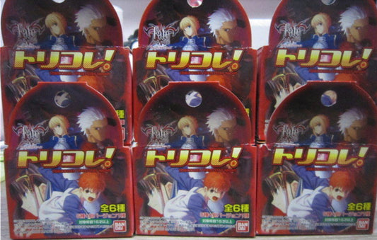 Bandai Fate Stay Night 5+1 Secret 6 Trading Collection Figure Set