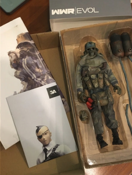 ThreeA 3A Toys 1/6 12" Ashley Wood WWRp Evol Marquis De Plume Vinyl Figure Used