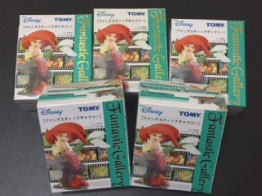 Tomy Disney Fantastic Gallery Part 1 5 Trading Figure Set