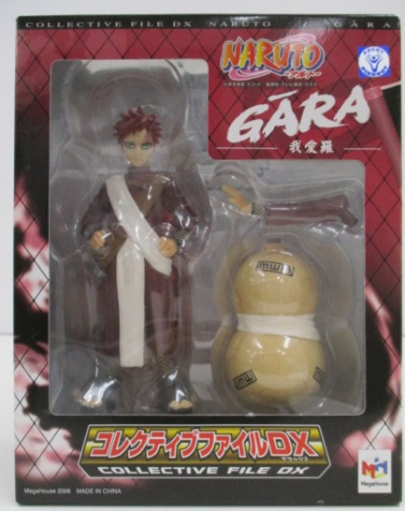 Megahouse Naruto Collective File DX 6" Gara Gaara Action Figure