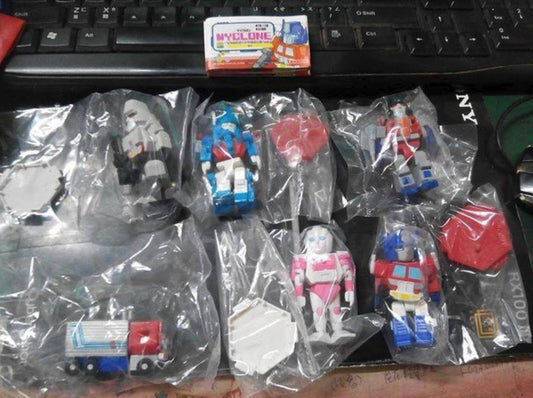 Takara Myclone Transformers Part 1 6 Mini Action Trading Figure Set