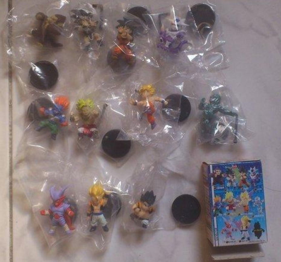 Bandai Dragon Ball Z Deformation The Chapter of Movie 10+1 Secret 11 Mini Trading Figure Set