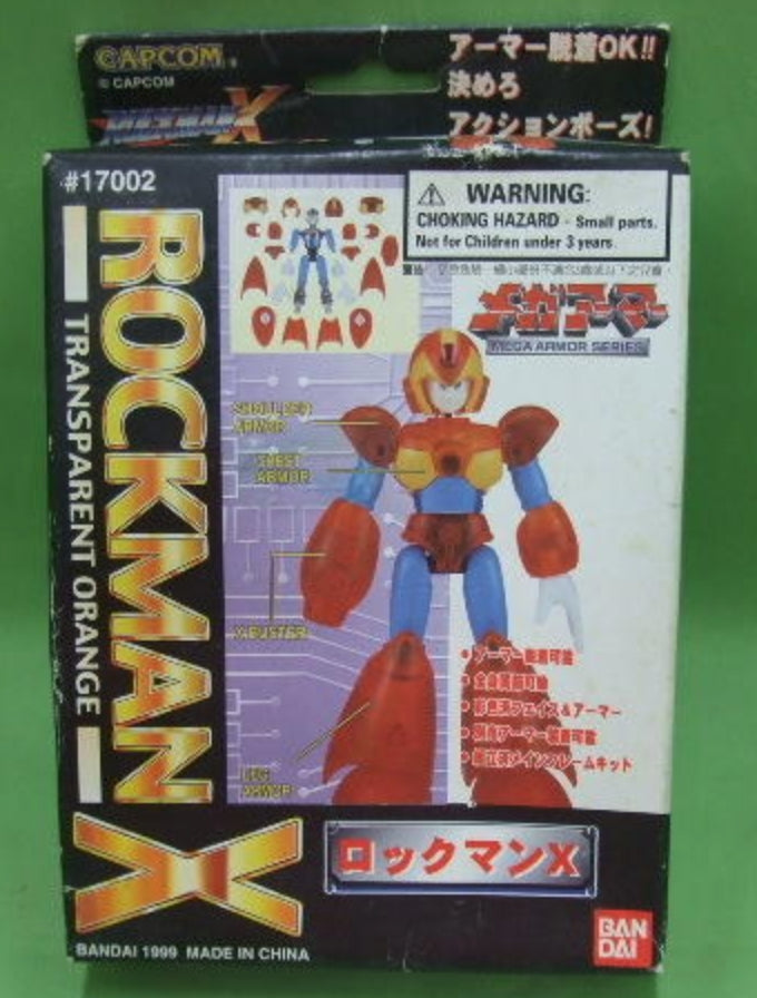 Bandai 1999 Capcom Mega Man Rockman X Plastic Model Kit Figure – Lavits ...