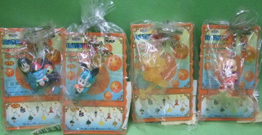 Banpresto Dragon Ball 4 Key Chain Holder Strap Collection Figure Set
