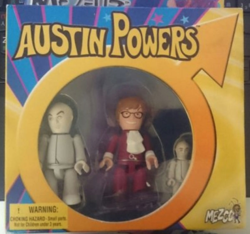 Mezco Toys Mez-Itz Austin Powers 3 Trading Figure
