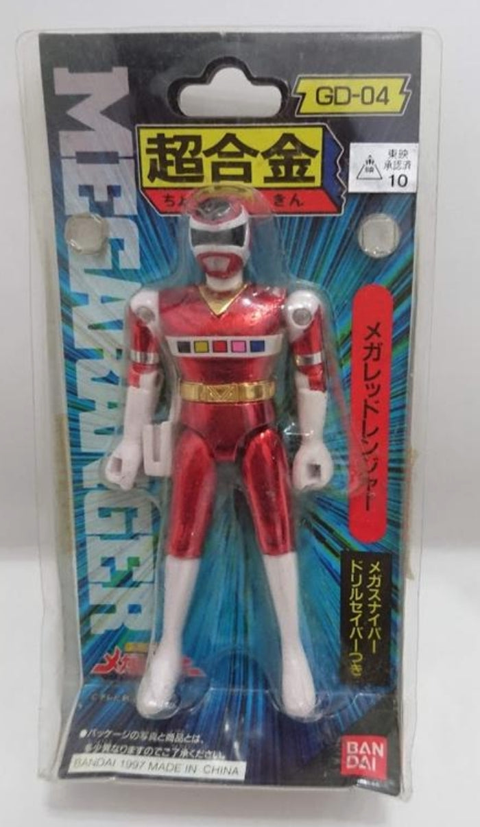 Bandai Power Rangers In Space Megaranger Chogokin GD-04 Mega Red Action Figure