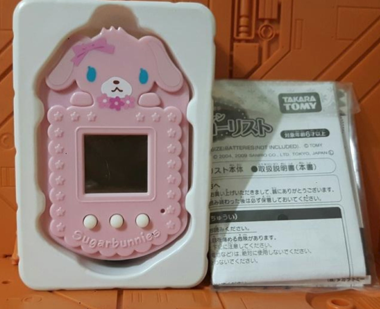 Takara Sugarbunnies Digital Pets Video Handheld Figure Used