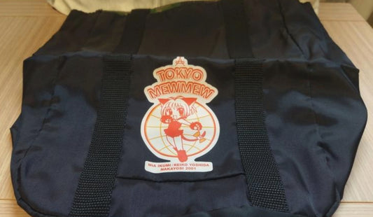 Nakayosi 2001 Tokyo Mew Mew Black Plastic Tote Bag