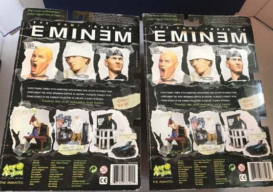 Art Asylum The Many Faces of Eminem 2 Action Figure Set