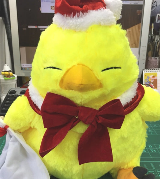 Square Final Fantasy Chocobo Xmas Ver 12" Plush Doll Collection Figure