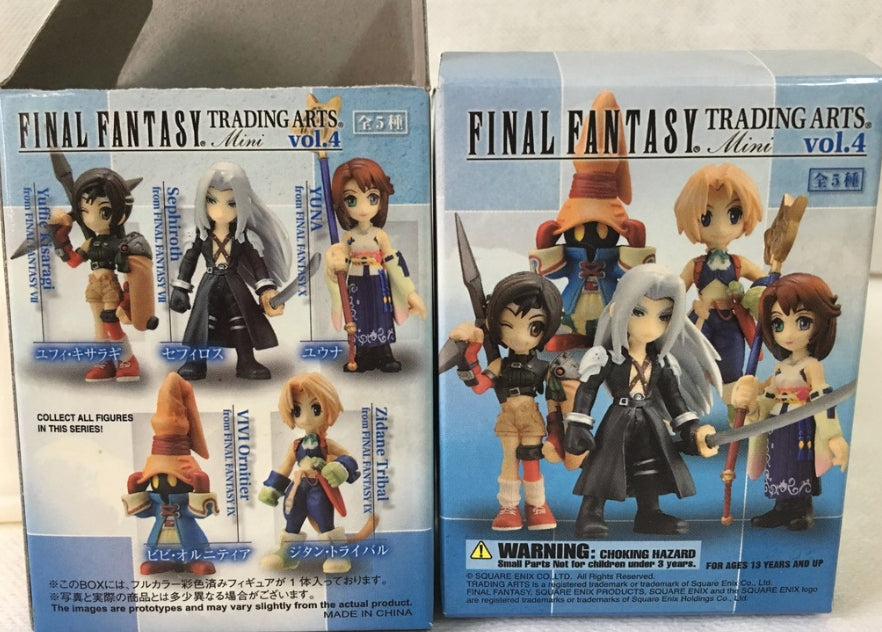 Square Enix Final Fantasy Trading Arts Mini Vol 4 5 Collection Figure Set Used