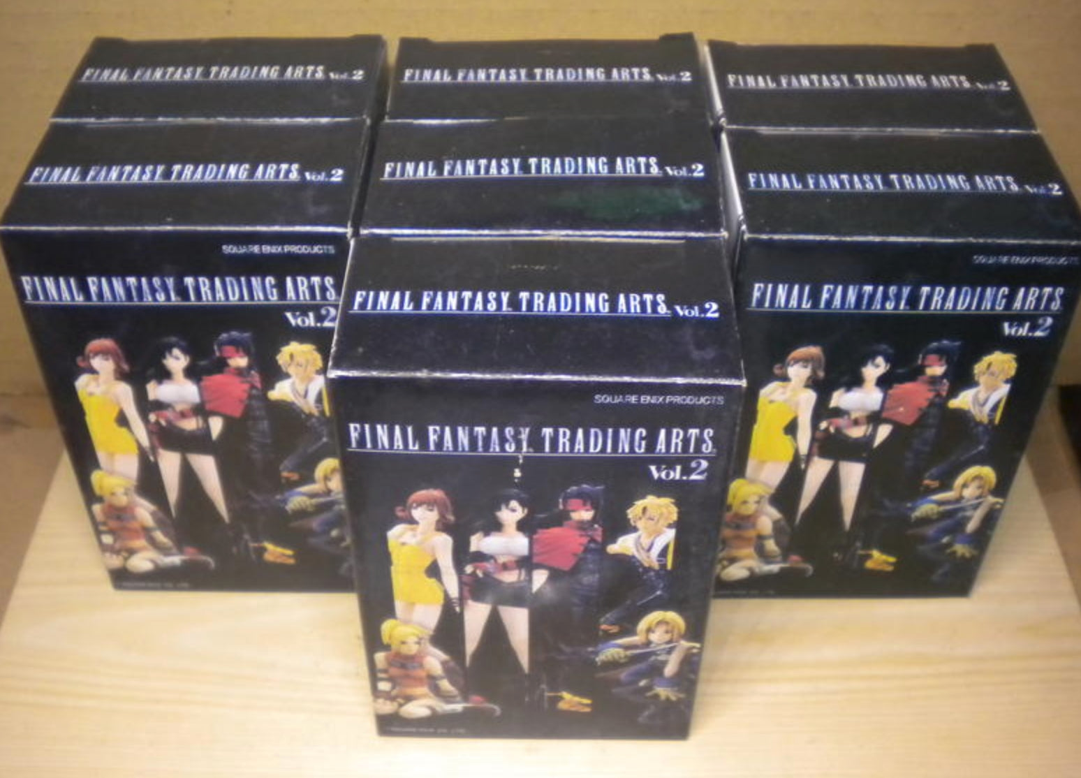 Square Enix Final Fantasy Trading Arts Vol 2 6+1 Secret 7 Collection Figure  Set Used