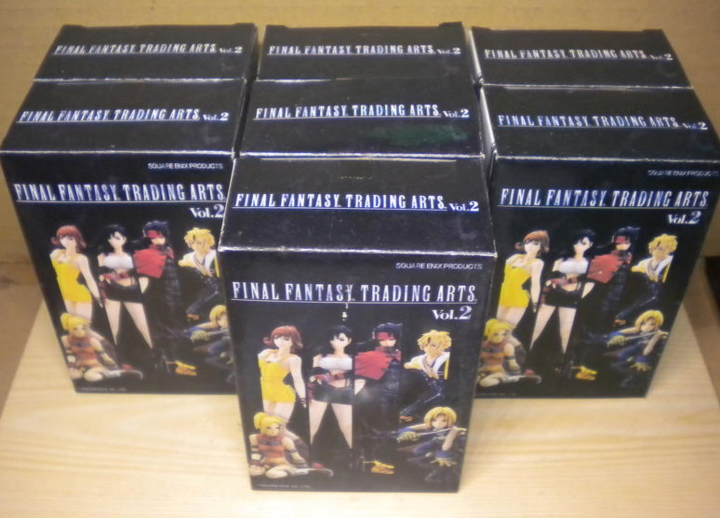 Square Enix Final Fantasy Trading Arts Vol 2 6+1 Secret 7 Collection Figure Set Used