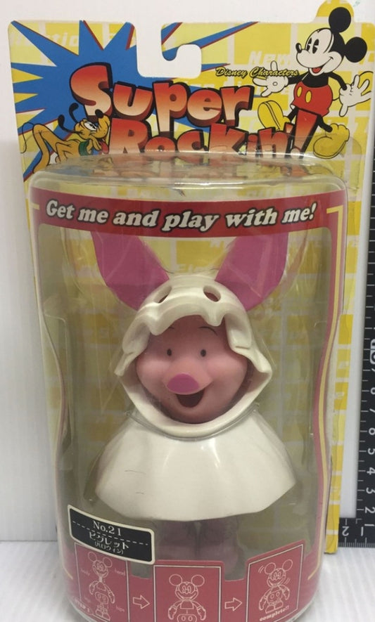 Sega Disney Characters Super Rockin No 21 Winnie The Pooh Piglet Bobble Head Figure