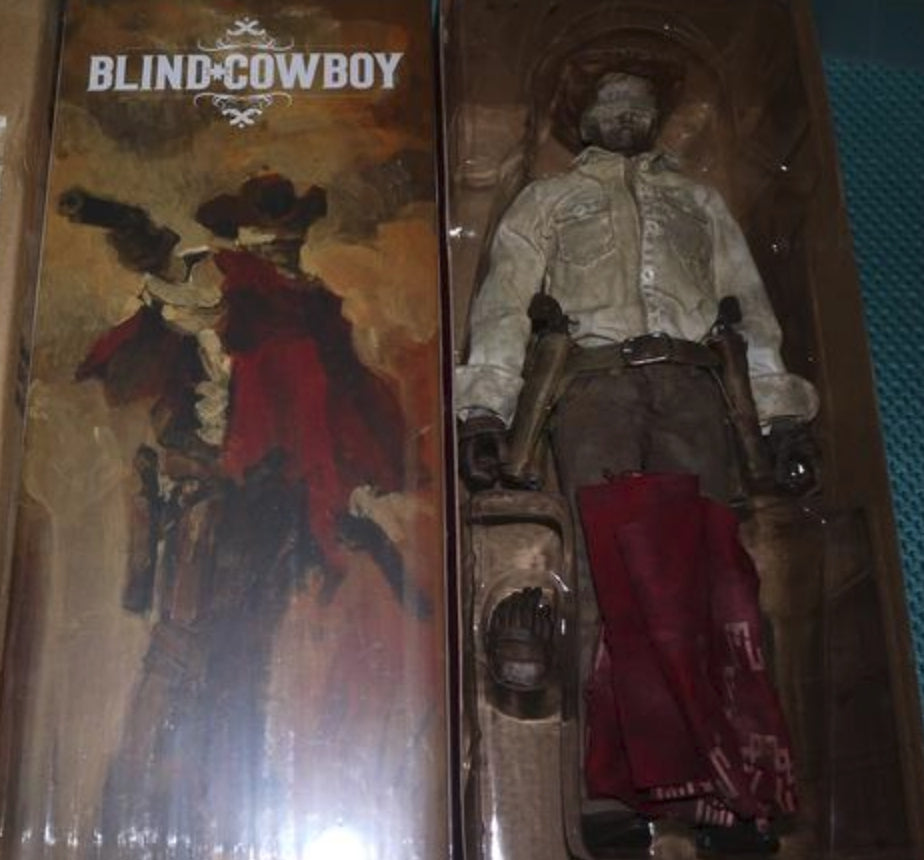 ThreeA 3A Toys 1/6 12" Ashley Wood Blind Cowboy Action Figure Used