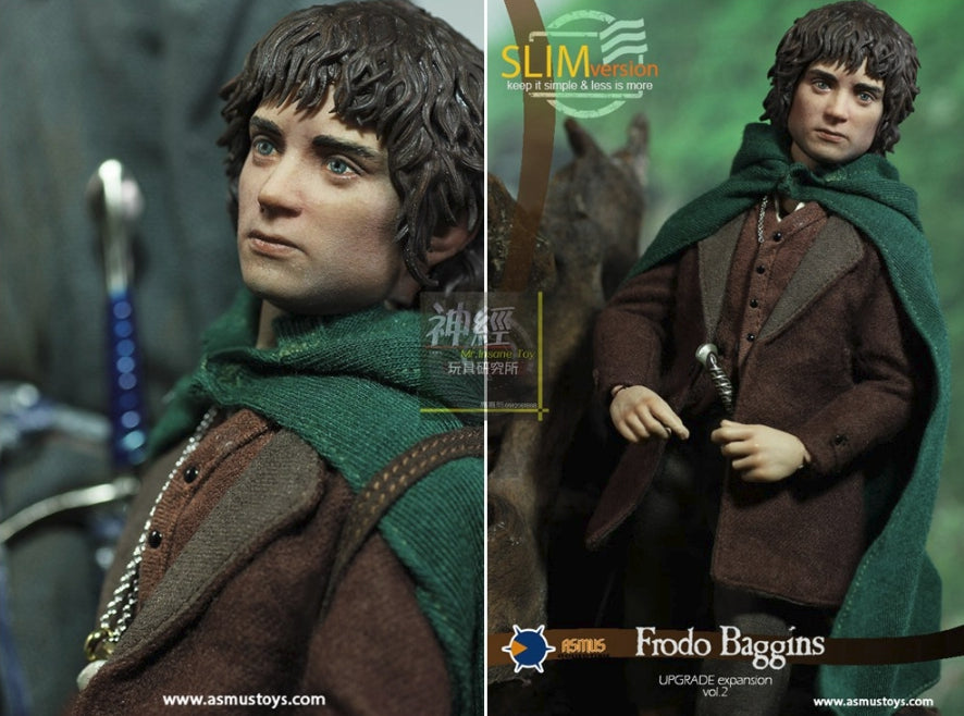 Asmus Toys 1/6 12" LOTR015S Heroes of Middle-Earth The Lord Of The Rings Frodo Baggins Upgrade Expansion Action Figure Used