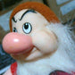 Vintage Walt Disney Grumpy Key Chain Holder Plush Doll Figure