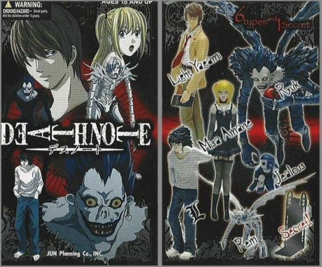 Jun Planning Death Note 4.2" Selection 6+1 Secret 7 Trading Figure Set