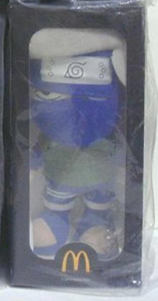 Mcdonalds 2013 Naruto Shippuden Hatake Kakashi 7" Plush Doll Figure