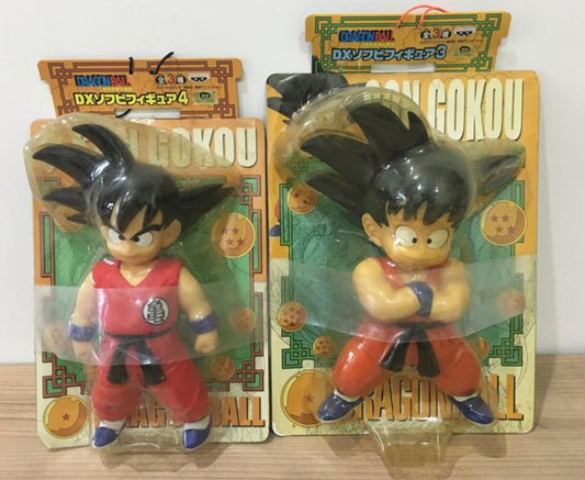 Banpresto Dragon Ball Collection DX 2 Son Goku Soft Vinyl Figure Set