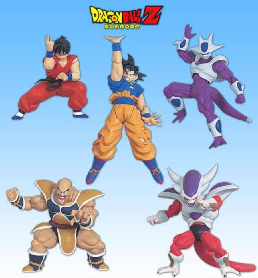 Unifive Dragon Ball Z Posing Freeza Part 2 5 Color Trading Figure Set