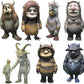 Medicom Toy VCD Vinyl Collectible Dolls Where The Wild Things Are 7 Figure Set