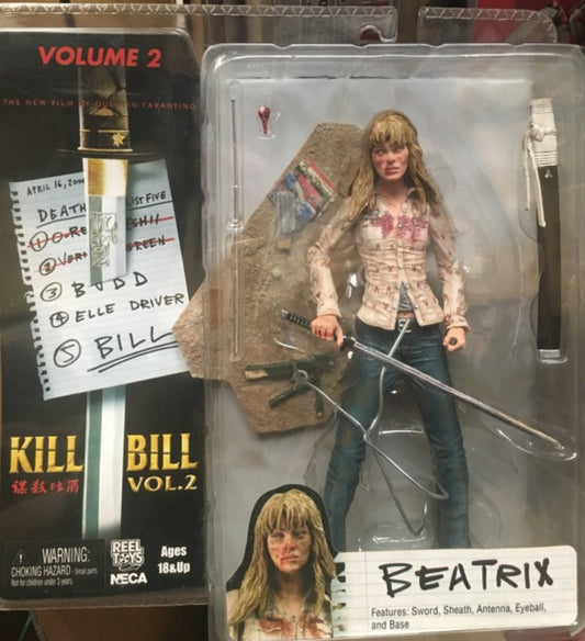 Reel Toys Neca Kill Bill Volume Vol 2 7" Beatrix Trading Collection Figure