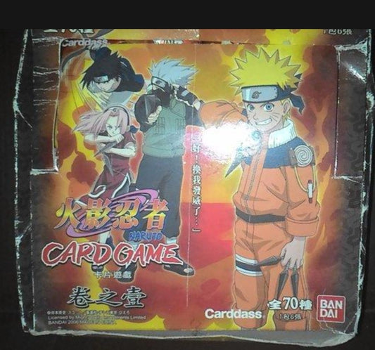 Bandai Naruto Card Game Battle Carddass 30 Sealed Bag Set