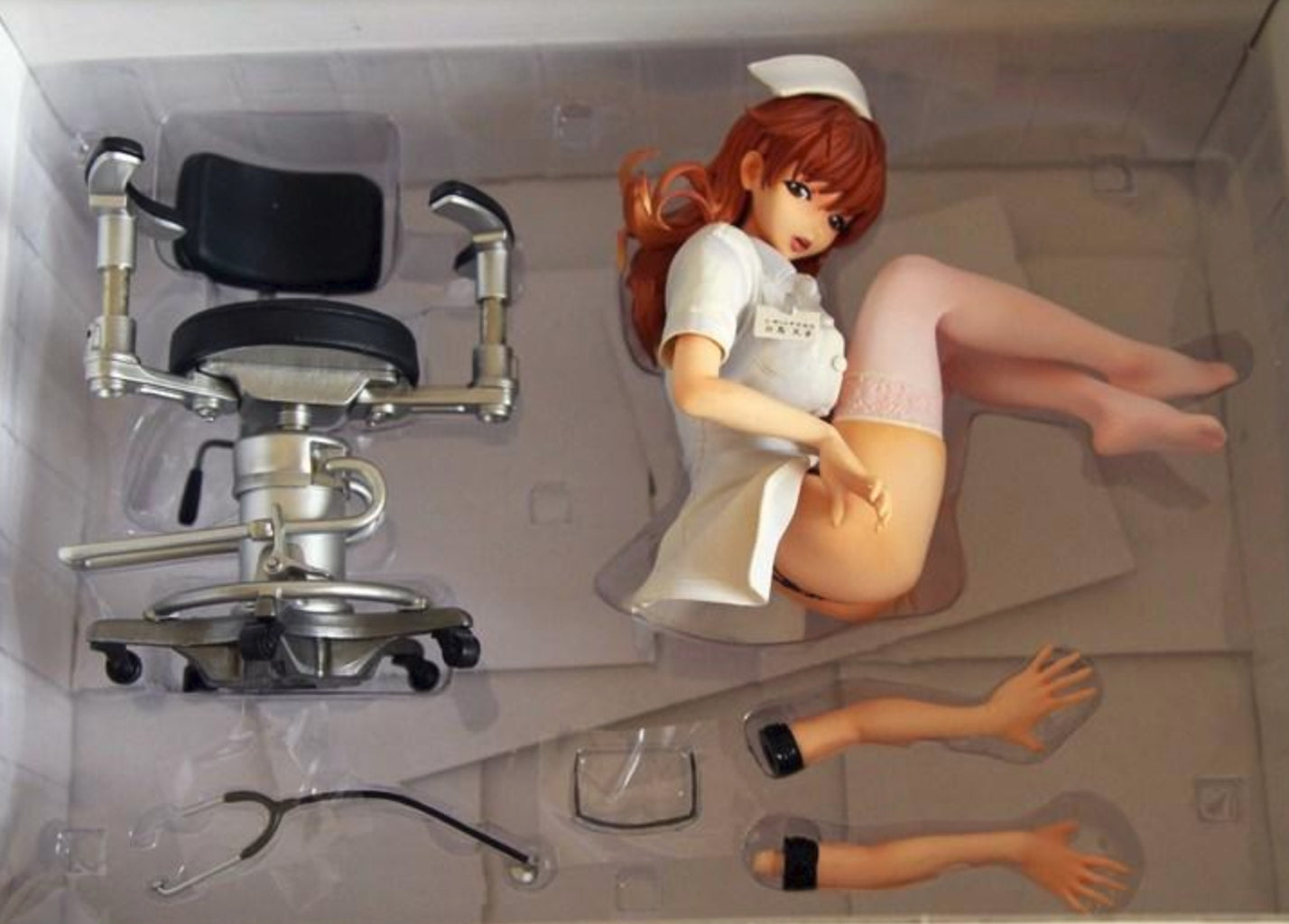 Questioners 1/6 The Nurse You Don't Know Shiratori Amane Pvc Figure Used