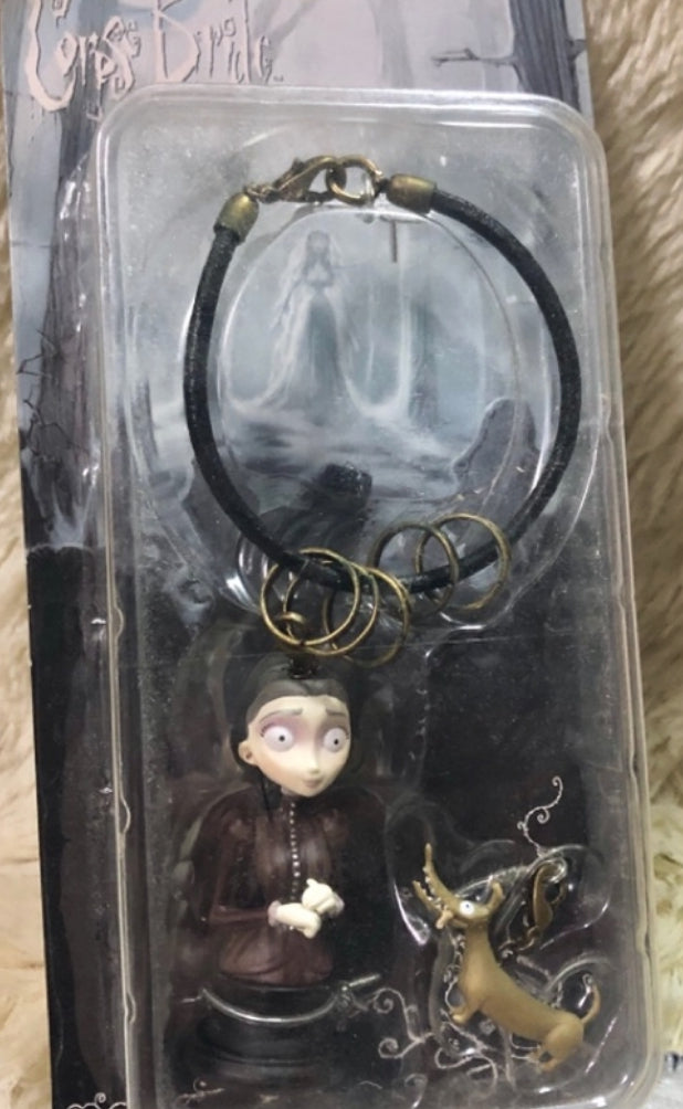 McFarlane Toys Tim Burton's Corpse Bride Key Chain Victoria Ver Trading Figure
