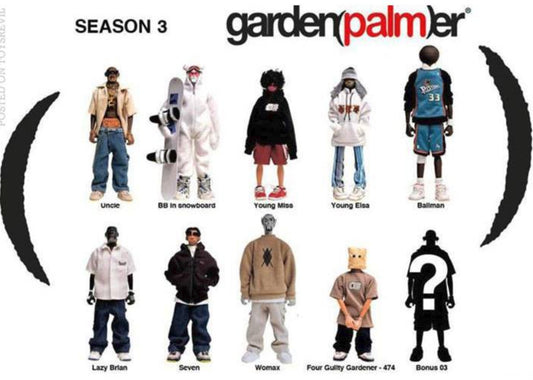 How2Work Michael Lau Garden (Palm)er Season 3 9+1 Secret 10 6" Vinyl Figure Set