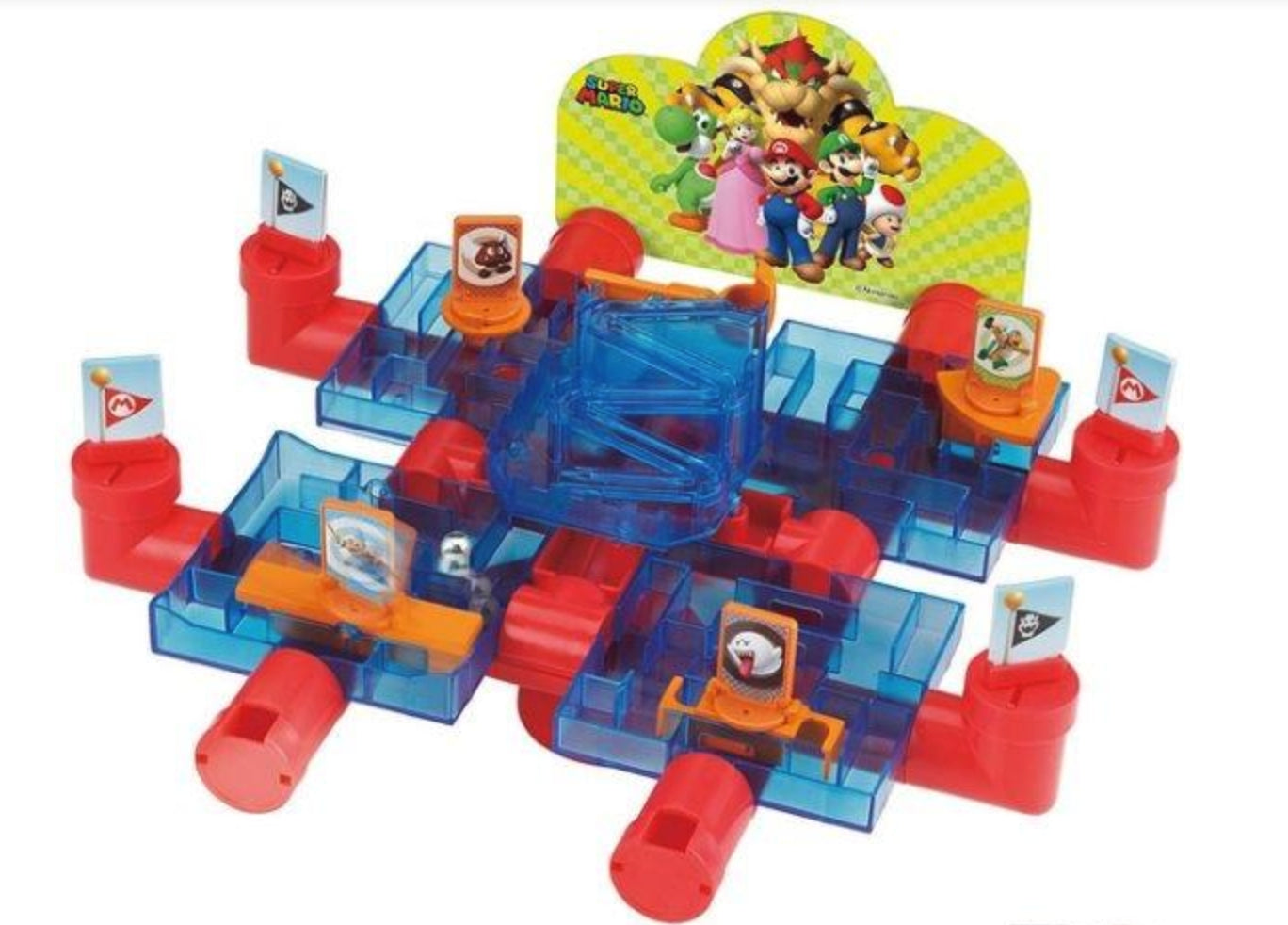 Epoch Nintendo Super Mario Bros Maze Mario Challenge Ver Tabletop Board Game