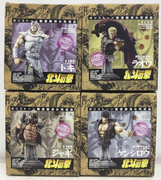 Kaiyodo 1/6 Fist Of The North Star Bust Resin Statue 2nd Ver 4 Collection Figure Set